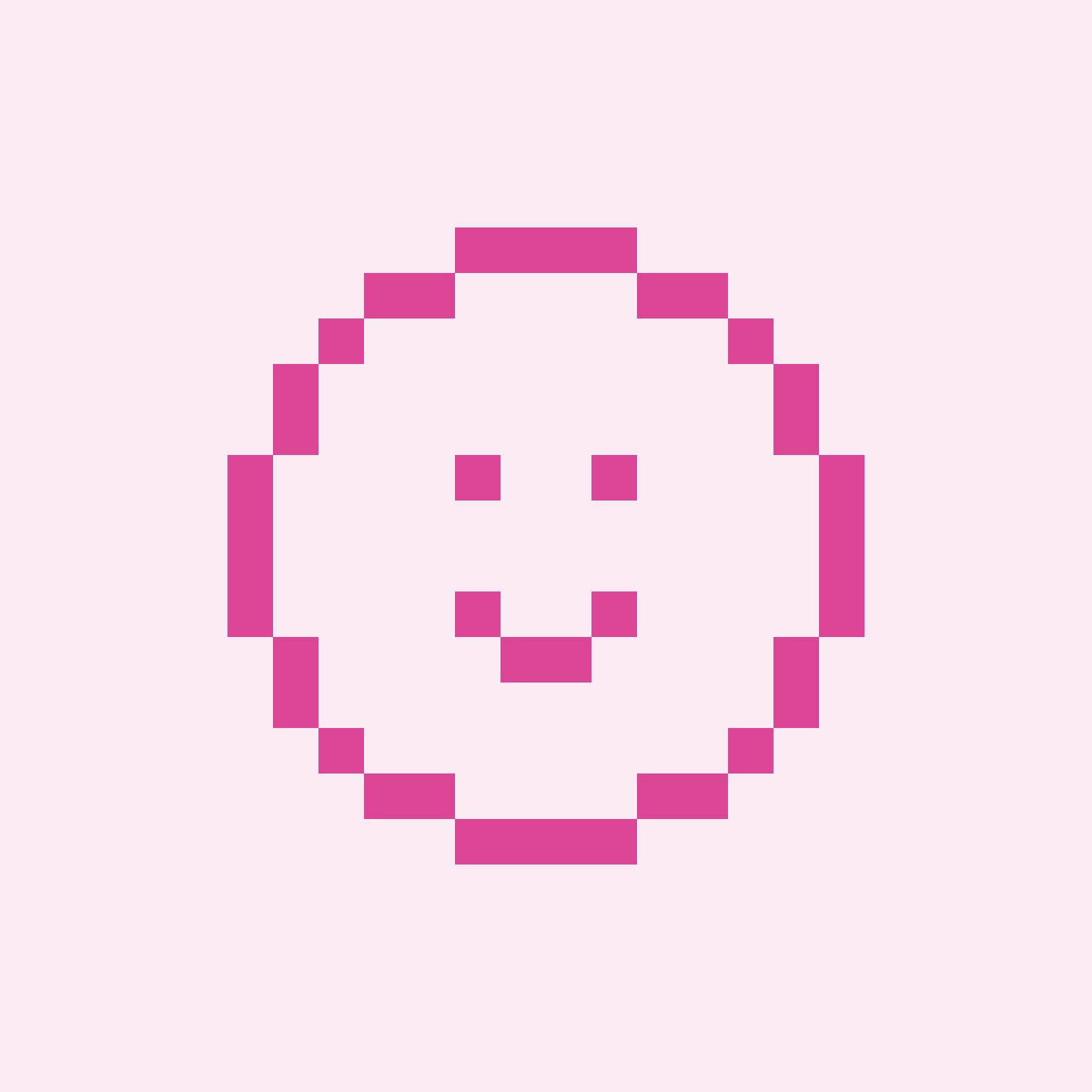 2-bit pixelated simely face