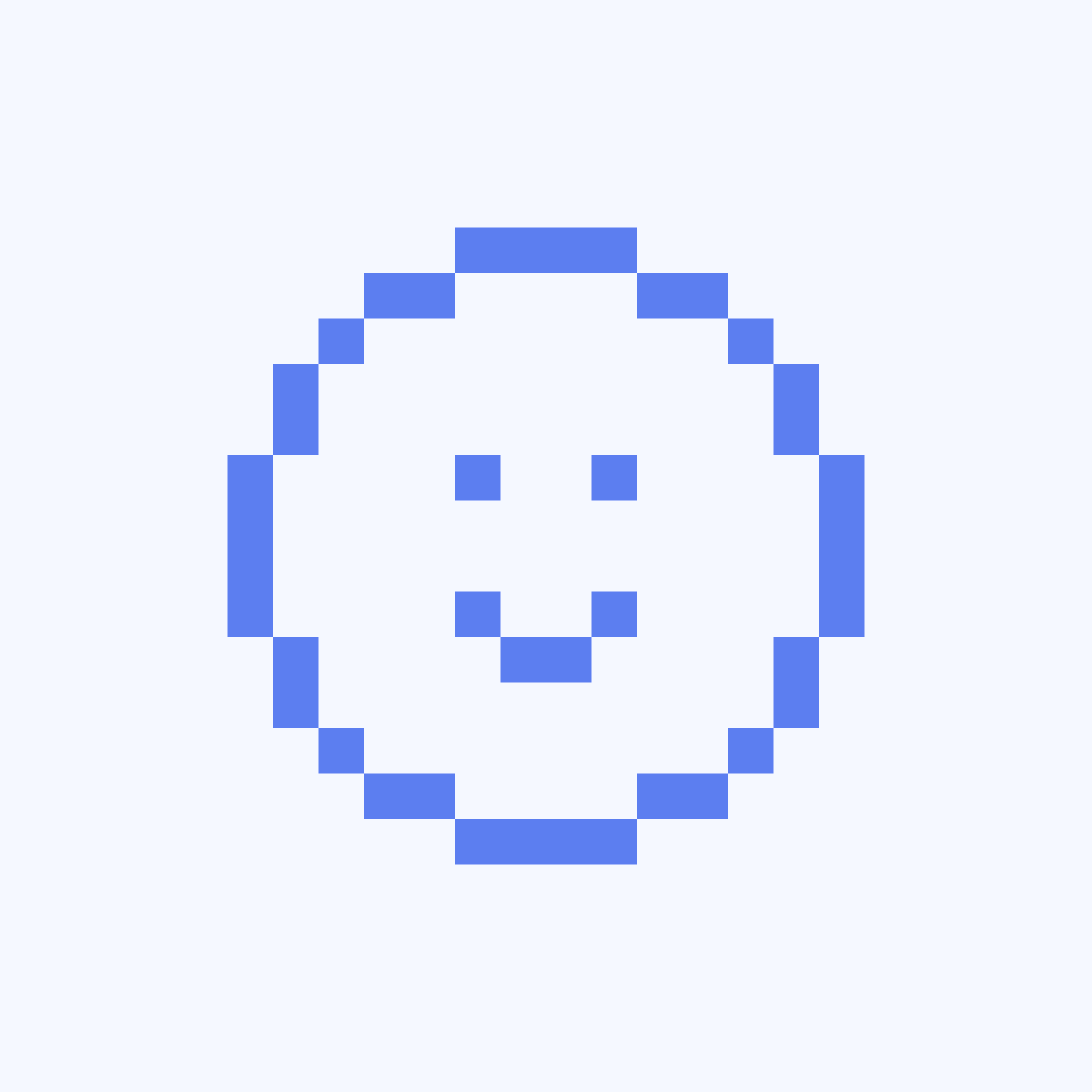 2-bit pixelated simely face